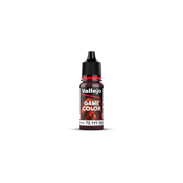 Pintura Game Color Rojo Nocturno 18ml Vallejo