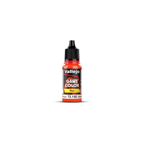 Pintura Game Color Fluo Naranja Fluorescente 18ml Vallejo