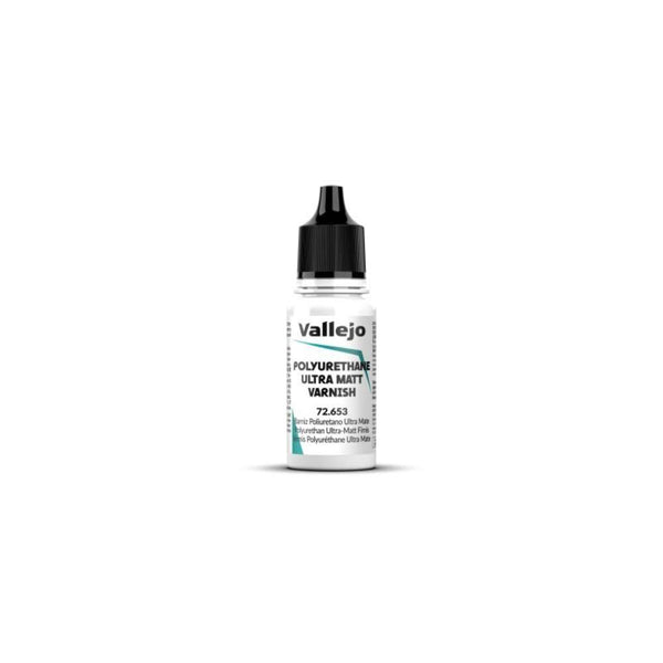 Barniz Auxiliar Poliuretano Ultra Mate 18ml Vallejo