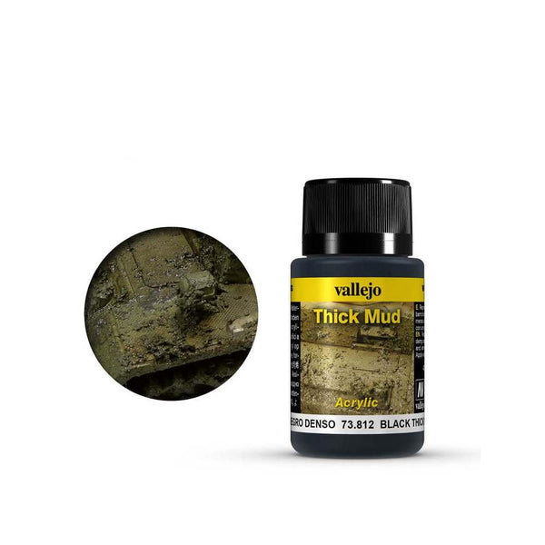 Pintura Weathering Effects Barro Negro Vallejo