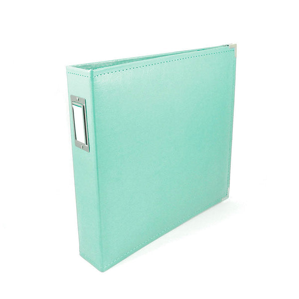 Album de Cuero Menta 30,5x30,5cm We R Makers