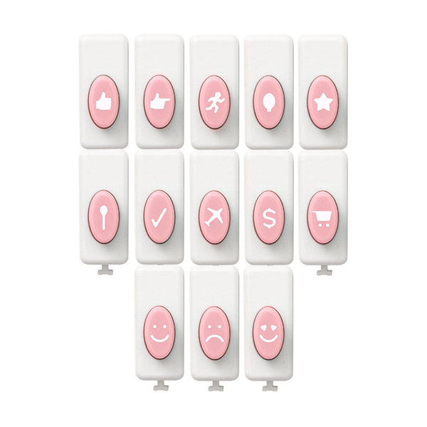 Set de 13 Iconos para Word Punch Board We R Makers