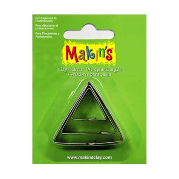 Set 3 Cortadores Triángulo Makins