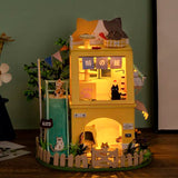 Maqueta Miniature Cat House Robotime (3)