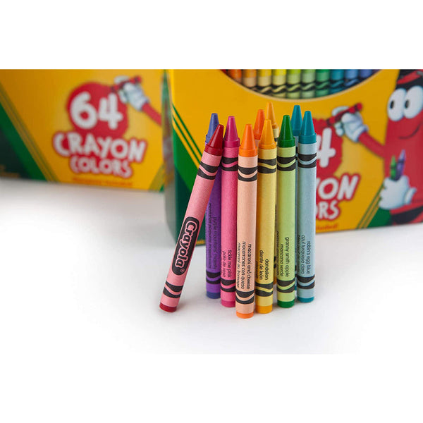 Caja 64 Pinturas de Cera Crayola (1)