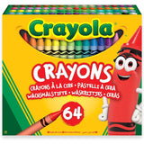 Caja 64 Pinturas de Cera Crayola