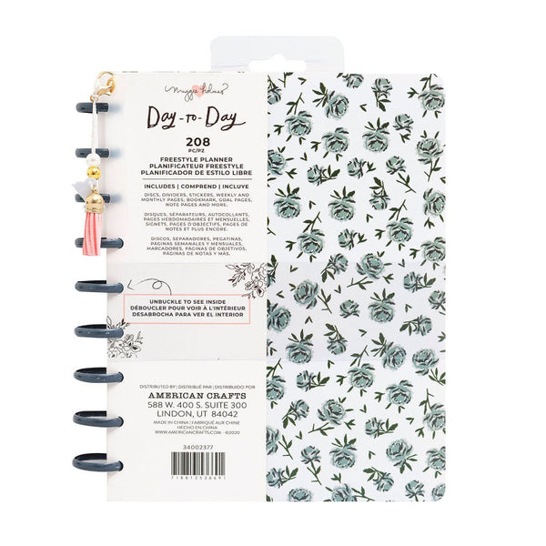 Disc Planner Day to Day AC by Maggie Holmes Blue Floral We R Makers