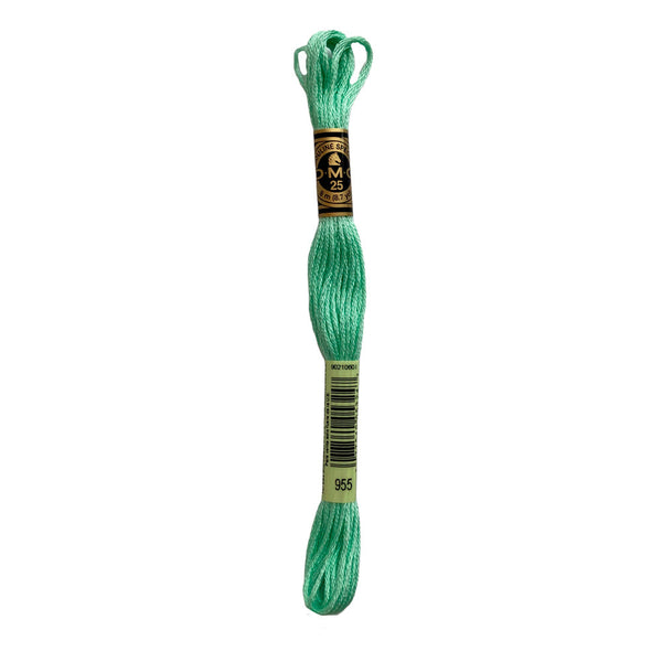 Hilo Bordar Mouliné Special DMC Tonos Verdes 955
