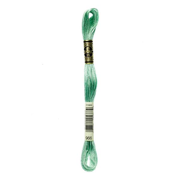 Hilo Bordar Mouliné Special DMC Tonos Verdes 966