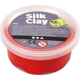 Pasta Silk Clay 40Gr Red Rojo