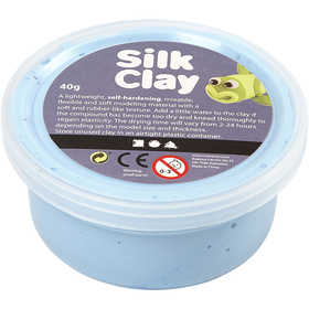 Pasta Silk Clay 40Gr Neon Blue Azul Neon
