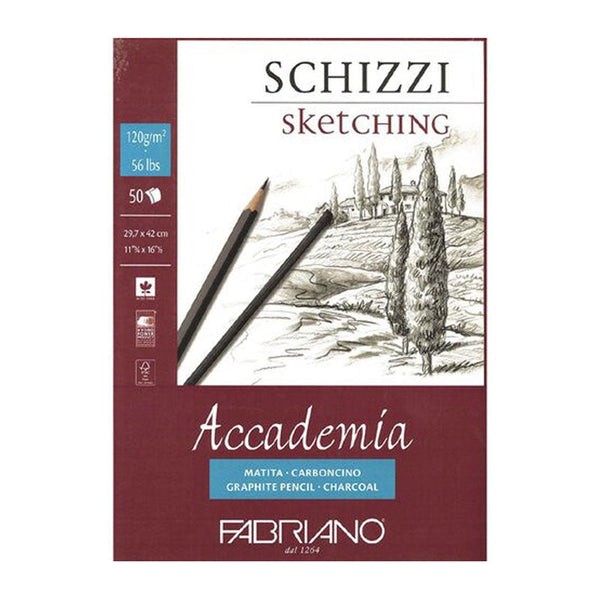 Bloc Dibujo 50H 120gr A3 Fabriano