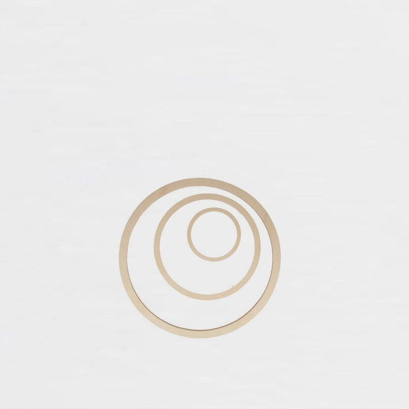 Set 3 Círculos de Madera Artemio