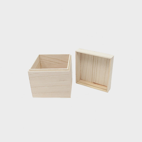 Caja Madera Cubo Artemio