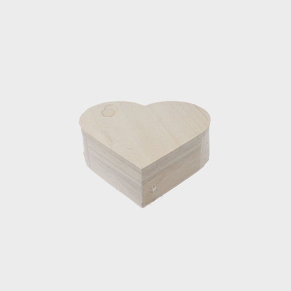 Caja Madera Corazón Artemio