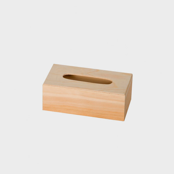 Caja de Pañuelos de Madera Artemio