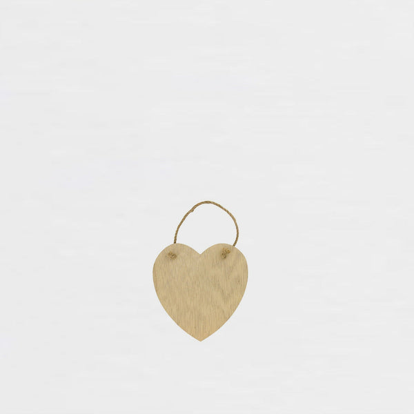 Placa Corazón Madera ARTEMIO
