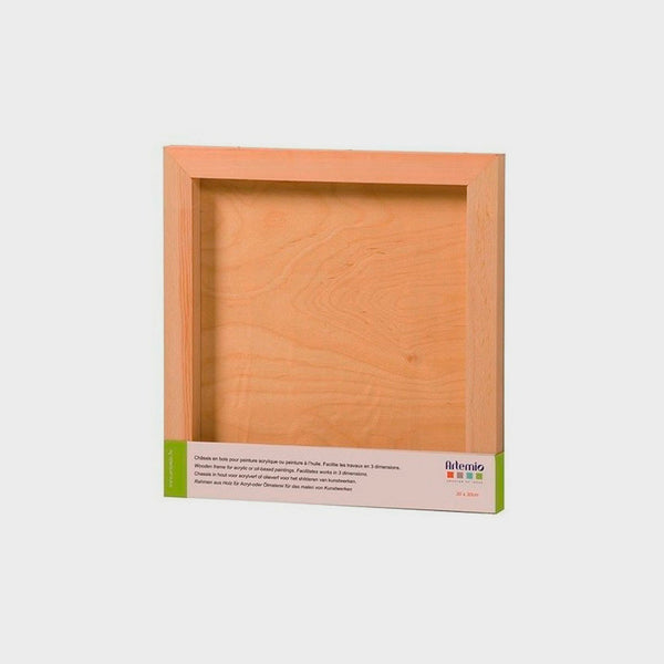 Marco de Madera con Fondo 30x30cm Artemio