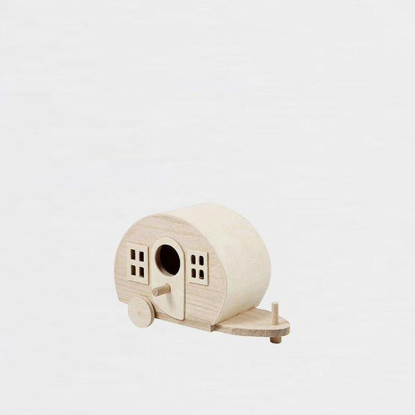 Caravana de Madera 18x8x11 cm