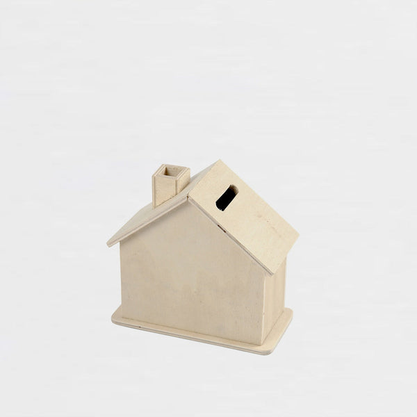 Money Box, 10,1X10X5,4Cm, 1 Pc, Plywood