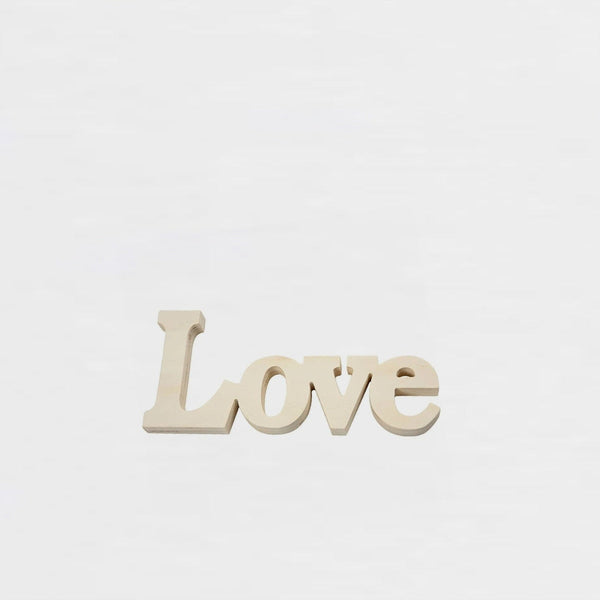 Palabra Madera LOVE 23x10cm