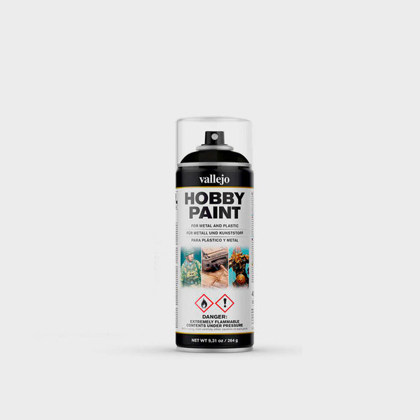 Imprimación Spray VALLEJO 400ml Negra