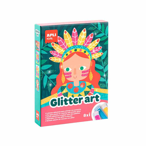 Juego Glitter Art Apli Kids