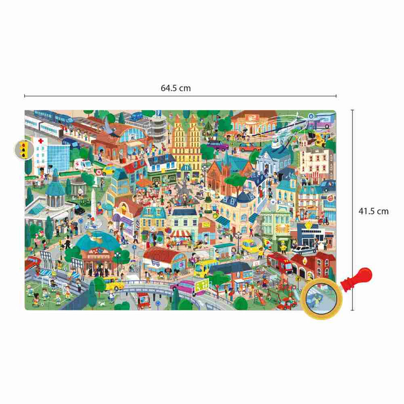 Puzzle Observación Ciudad 104 Piezas (2)