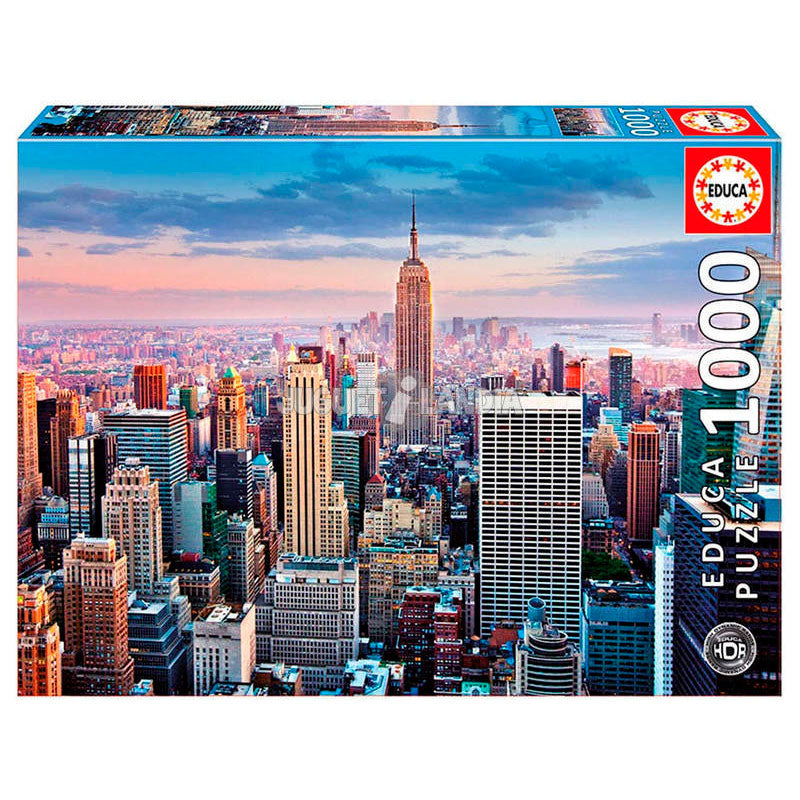 Puzzle 1000 Piezas Manhattan Nueva York Educa