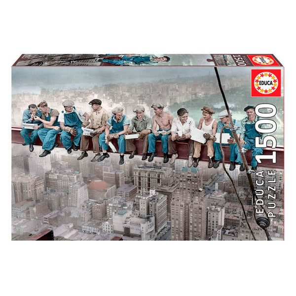 Puzzle 1500 Piezas Almuerzo en Nueva York Educa
