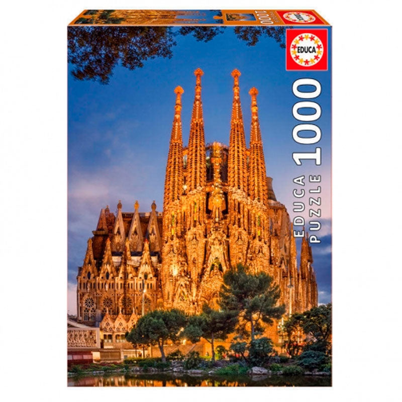 Puzzle 1000 Piezas Sagrada Familia Barcelona Educa