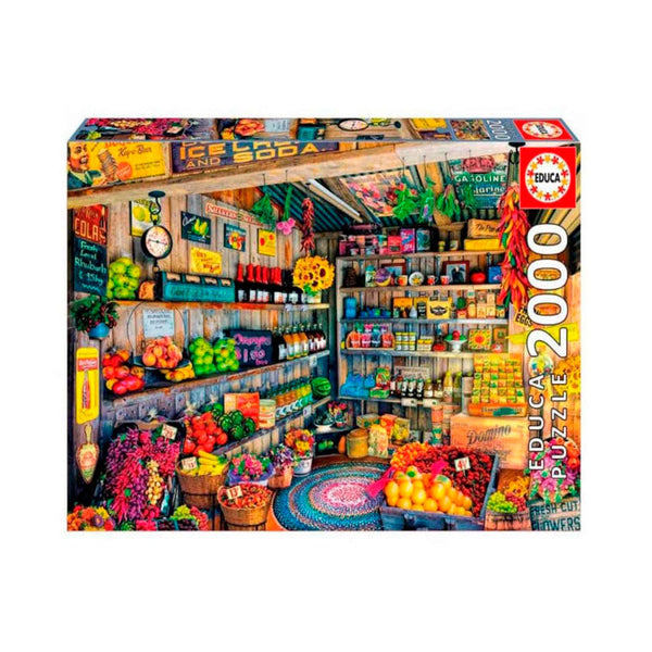 Puzzle 2000 Piezas Tienda de Comestibles Educa