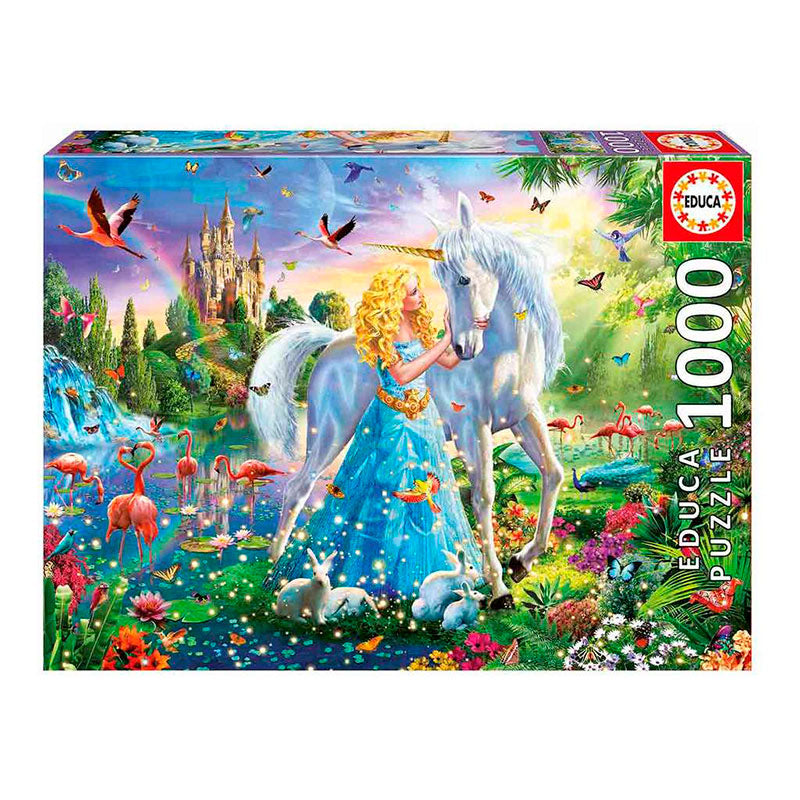 Puzzle 1000 Piezas La Princesa y el Unicornio Educa