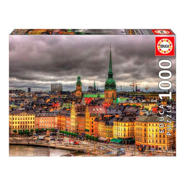 Puzzle 1000 Piezas Vistas Estocolmo Educa