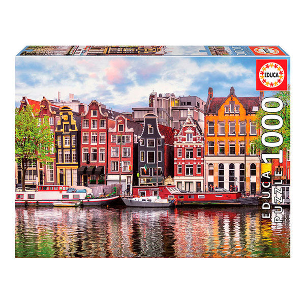 Puzzle 1000 Piezas Casas Danzantes Ámsterdam Educa