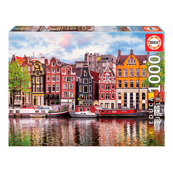 Puzzle 1000 Piezas Casas Danzantes Ámsterdam Educa