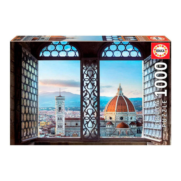 Puzzle 1000 Piezas Vistas de Florencia Educa