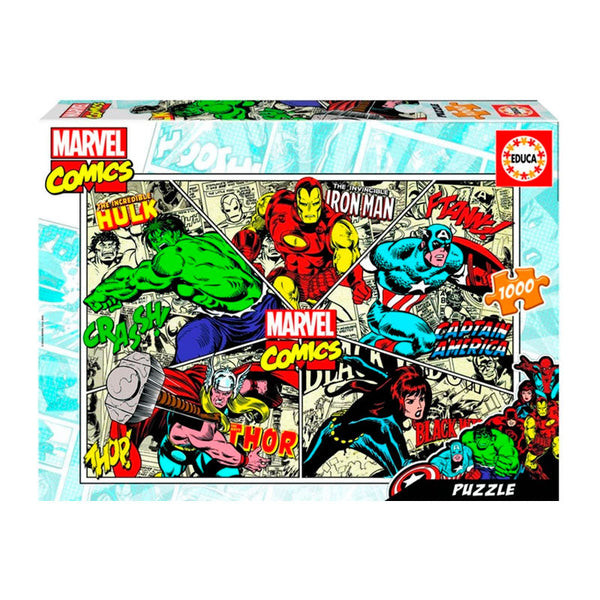 Puzzle 1000 Piezas Comics Marvel Educa