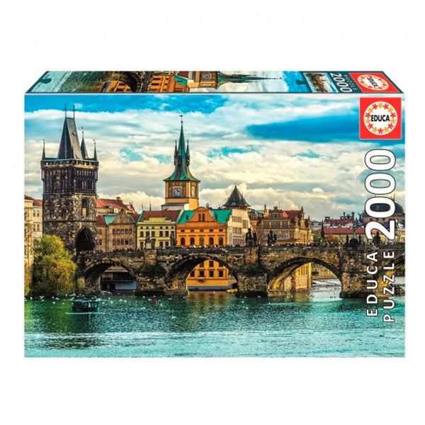 Puzzle 2000 Piezas Vistas de Praga Educa