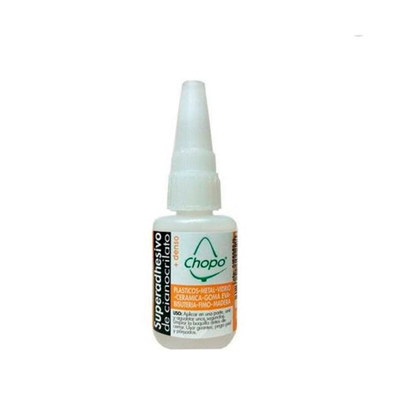 Súperadhesivo Cianocrilato Denso 20gr Chopo