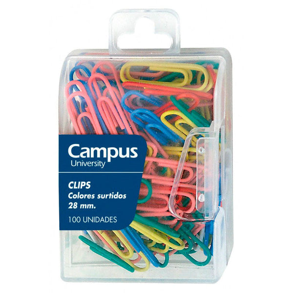 Clips de Colores 28mm Campus