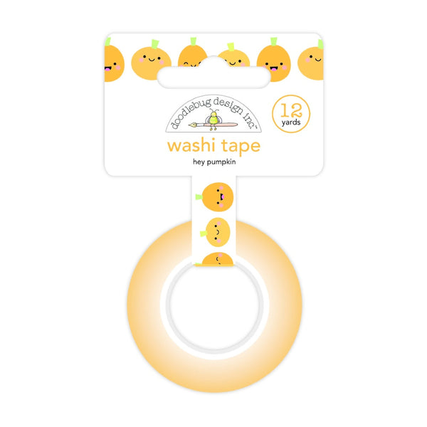 Cinta Adhesiva Washi Tape Hey Pumpkin Doodlebug Design