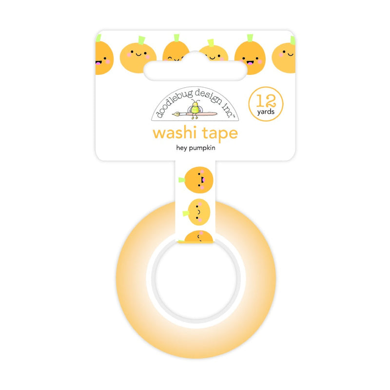 Cinta Adhesiva Washi Tape Hey Pumpkin Doodlebug Design