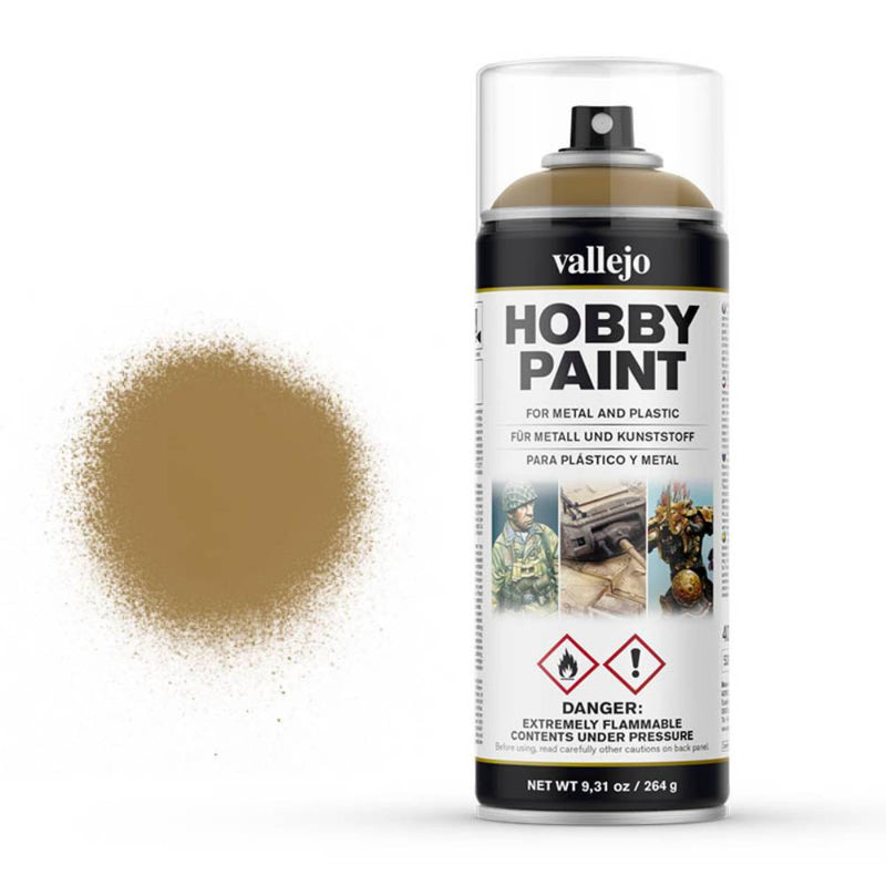 Spray Hobby Paint 400 ml Vallejo & 28015 Spray Amarillo Desierto