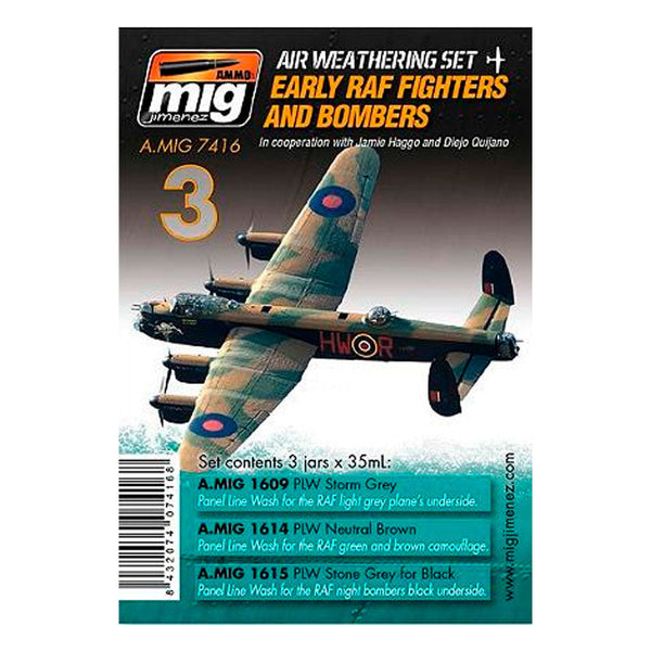 Set Weathering Early Raf Fighters and Boomers Ammo