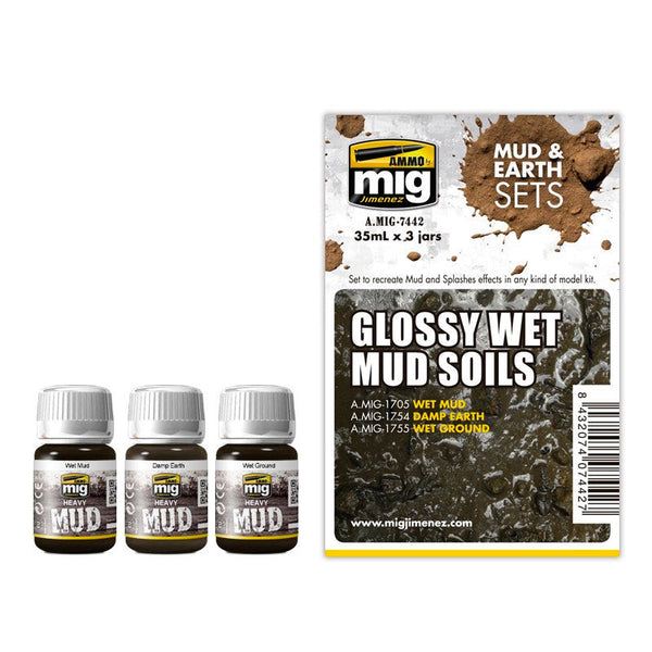 Set Weathering Glossy Wet Mud Soils Ammo (1)