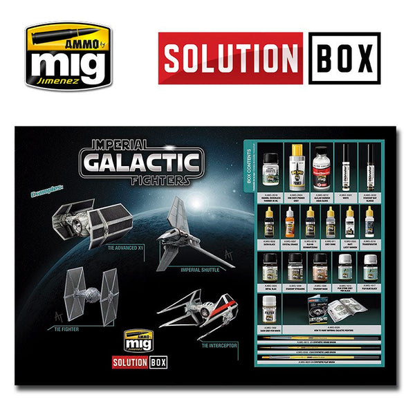 Maqueta Imperial Galactic Fighters Solution Box Ammo