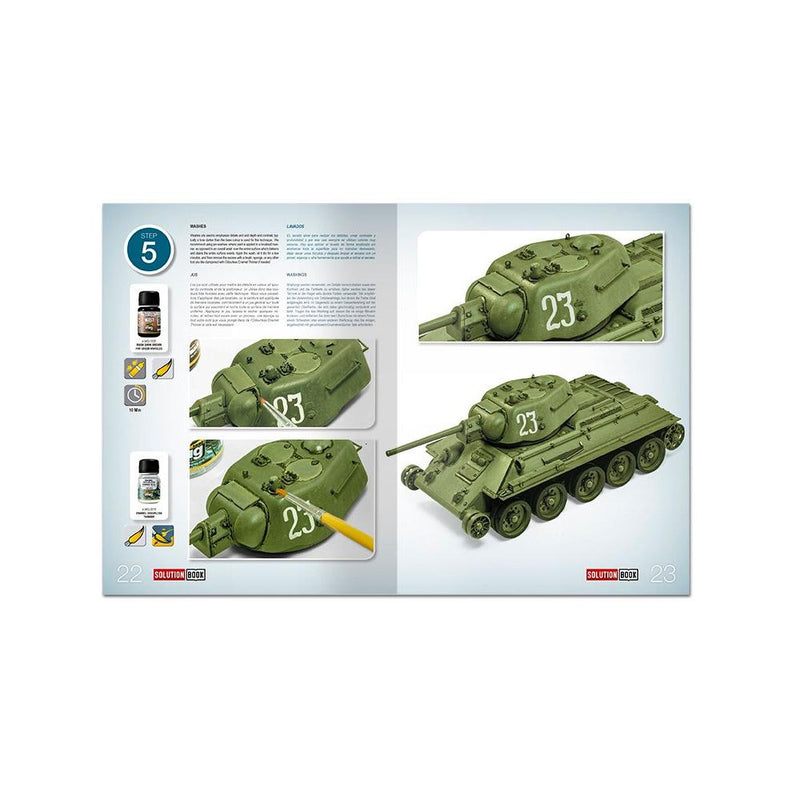 Kit para Pintar Maquetas 4BO Green Vehicles Ammo (8)