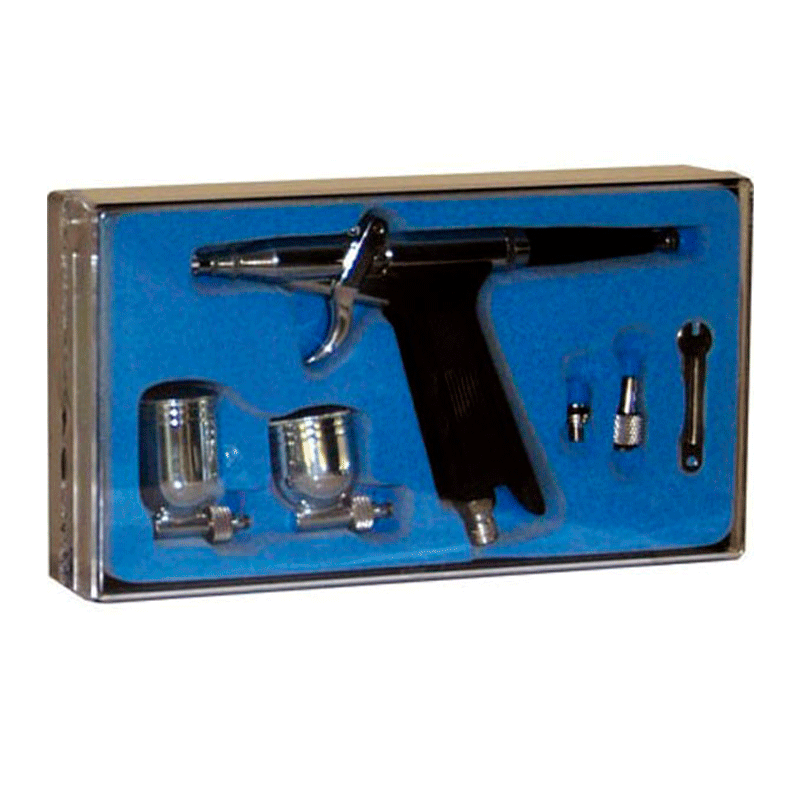 Pistola Aerográfica D-116 Doble Cubeta Dismoer