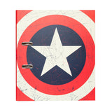 Archivador 2 Anillas con Compresor "Captain America Shield" MARVEL